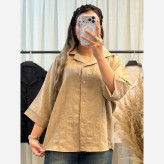 شومیز سایز بزرگ خنک, نخی و سبک