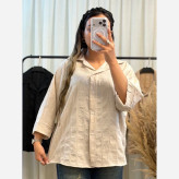 شومیز سایز بزرگ خنک, نخی و سبک