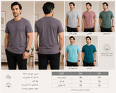 تیشرت مردانه نخ پنبه یکرو خنک و راحت